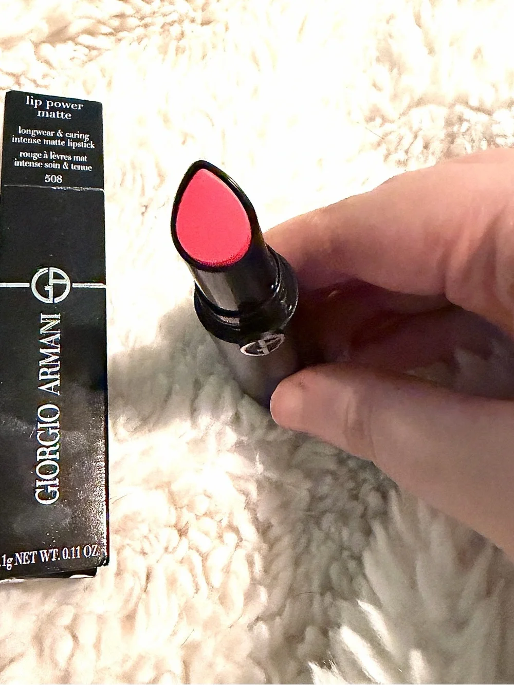 Giorgio Armani Lip Power Matte Lipstick Eccentric